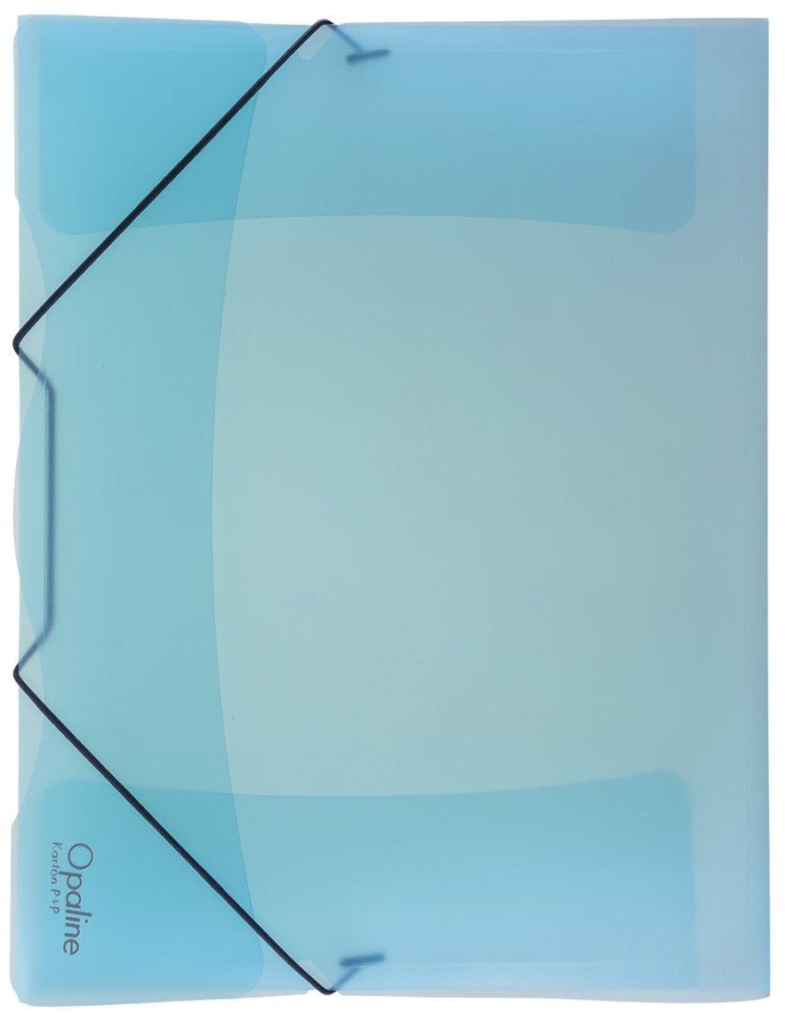KARTON P+P Opaline obal s gumou A4, mint