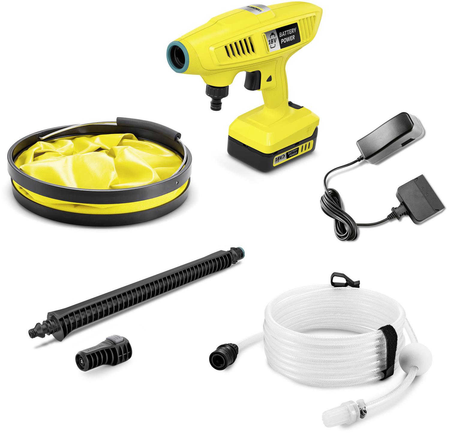 KÄRCHER Mobilná tlaková umývačka, ručná KHB 4-18 Plus Battery Set (2,5 Ah)