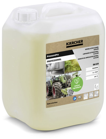 KÄRCHER Professional PressurePro Prírodný Aktívny Čistič, alkalický RM 82N, 10 l