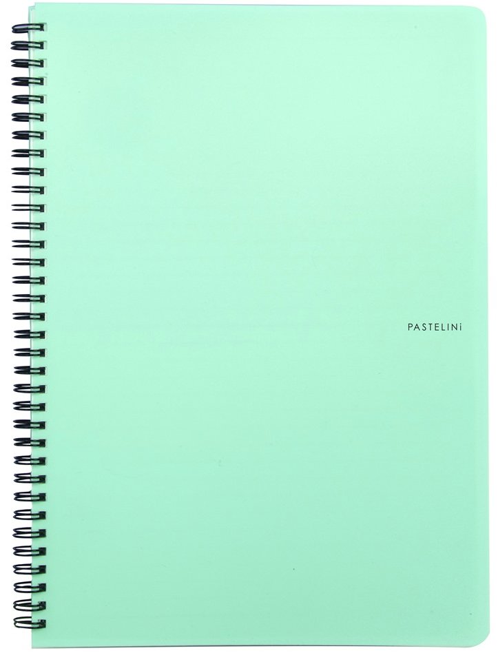 KARTON P+P Pastelini Twin wire A4 PP zelený