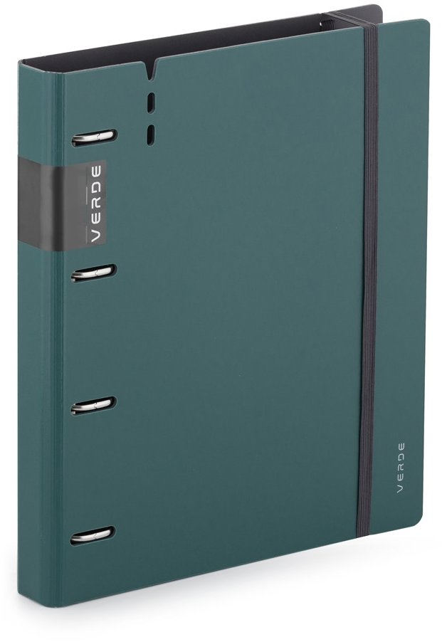 KARTON P+P Verde A4 pena 4-krúžkový D30 zelený