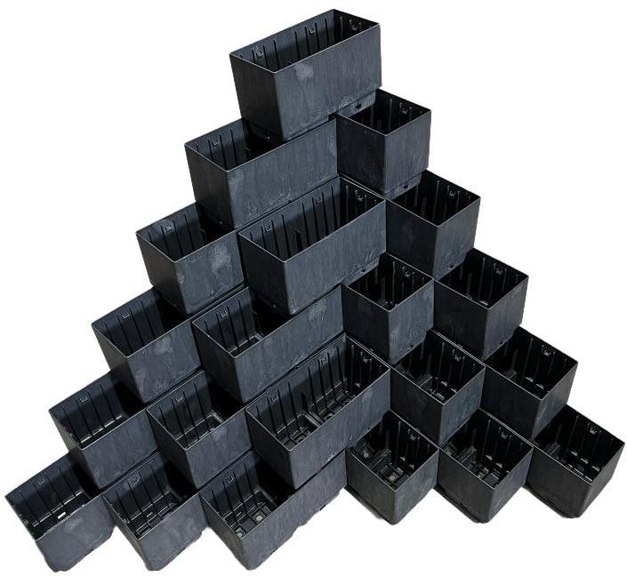 KASKO Vyvýšený záhon pyramída FLEXI ELEMENT, 88 × 75 × 76 cm