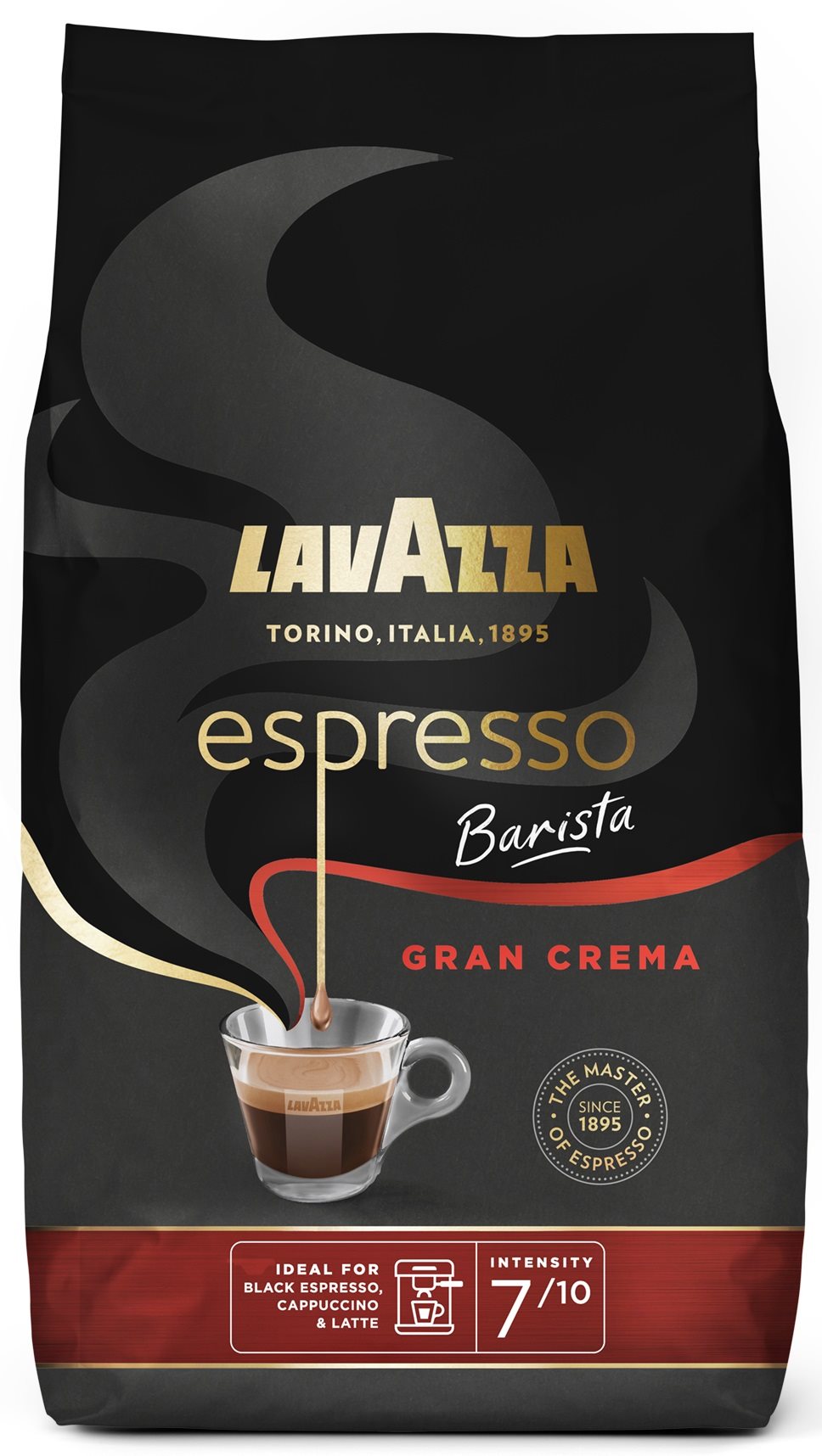 Lavazza Espresso Gran Crema Barista, zrnková, 1 000 g