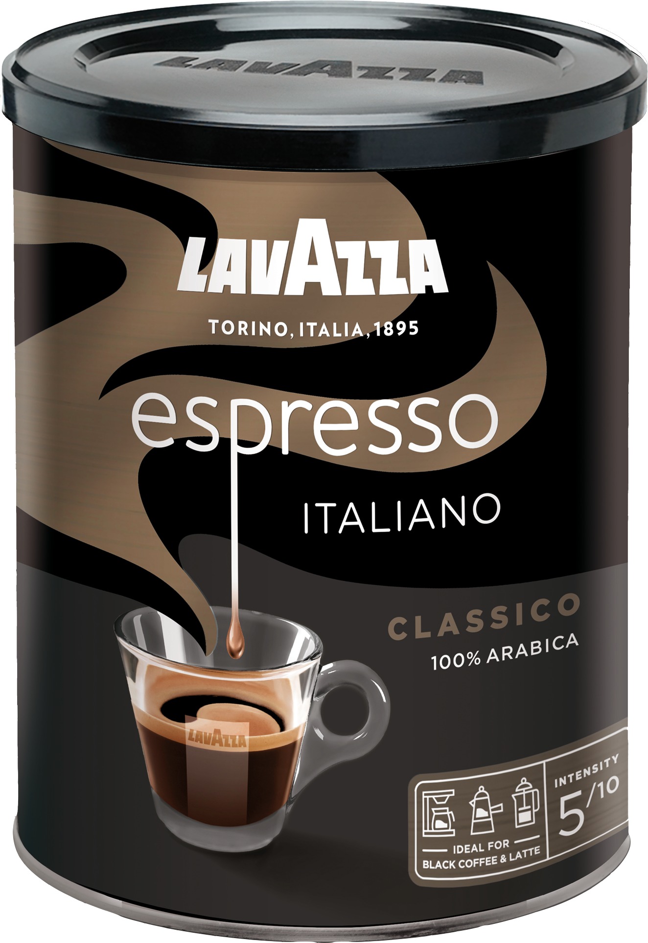 Lavazza Caffe Espresso, mletá, 250 g