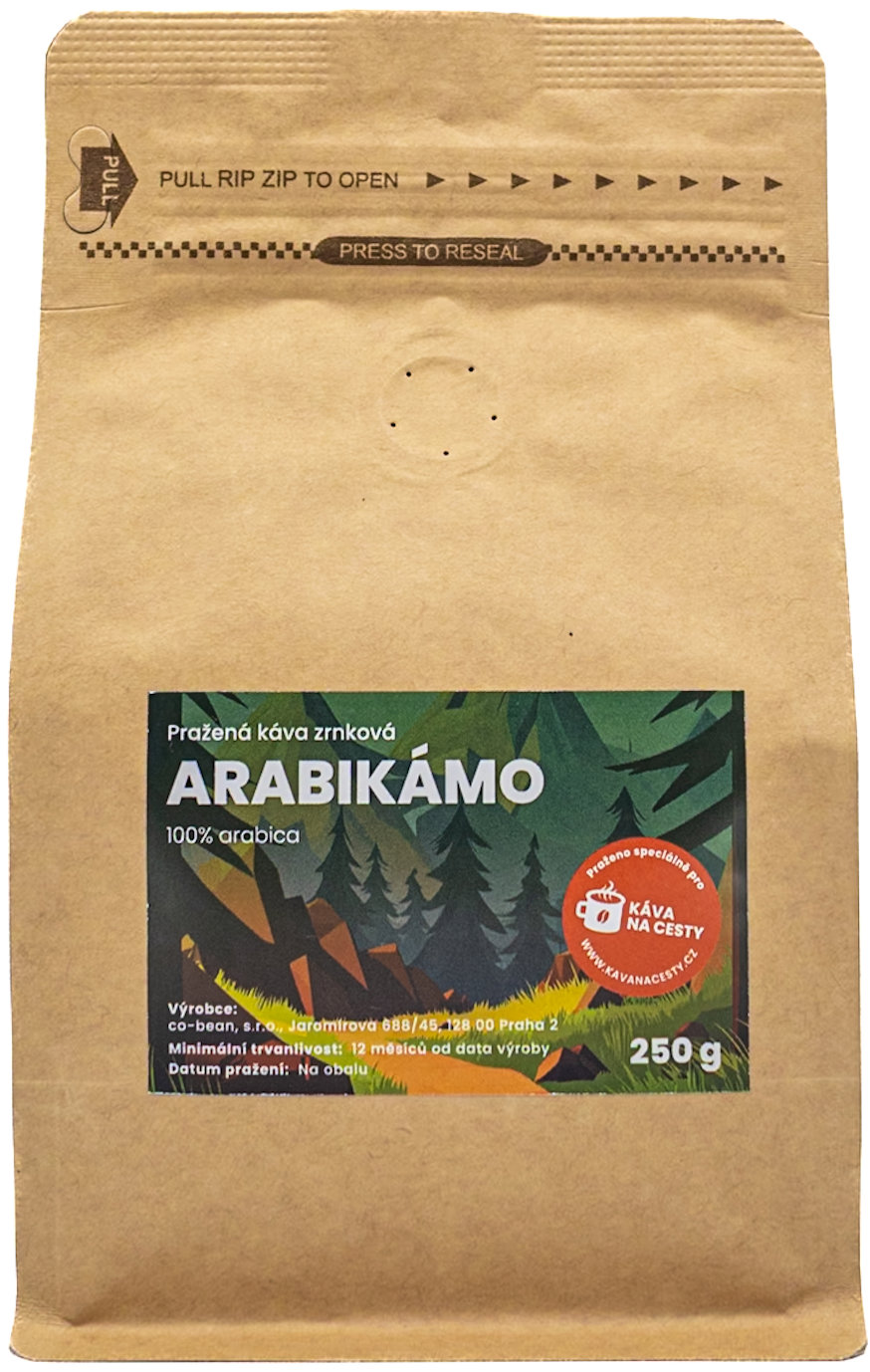 Káva na cesty Arabikámo 250 g