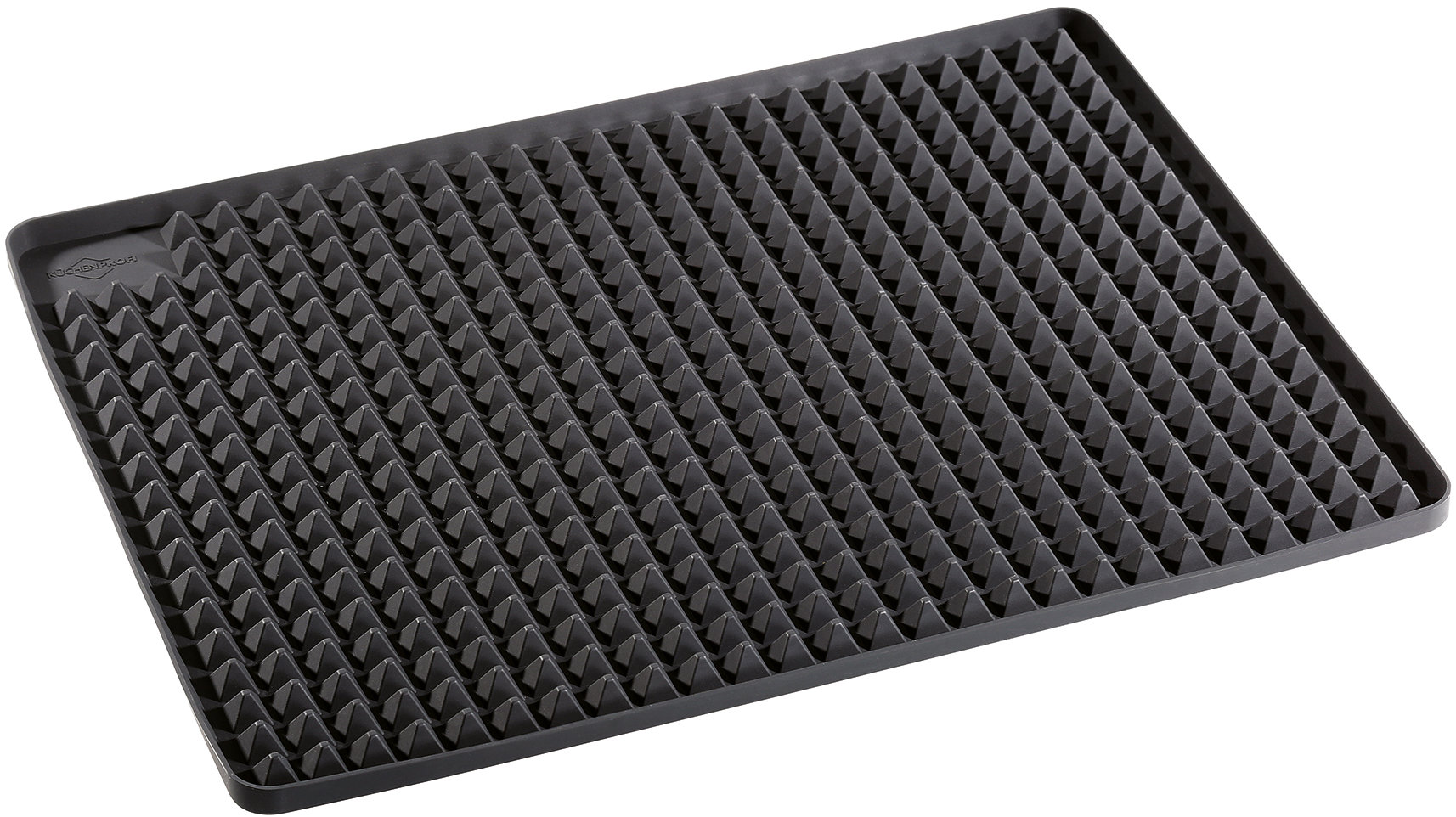 Küchenprofi Silikónová podložka do rúry/na rošt, čierna