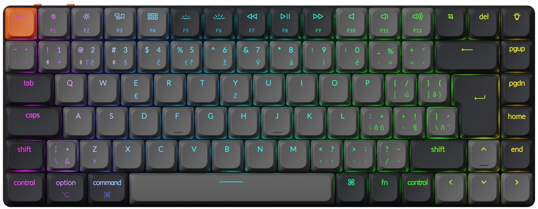 Keychron K3 (Version 3) Swappable RGB Backlight Brown Switch – CZ/SK