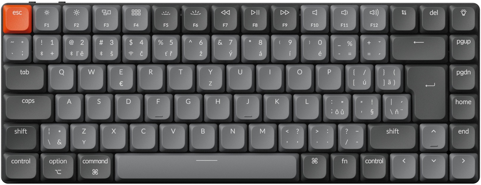Keychron K3 Max Swappable Gateron RGB Backlight Red Switch – CZ/SK