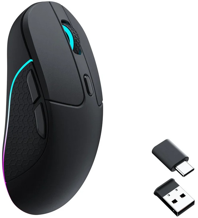 Keychron M3 1K RGB Wireless Mouse – Black