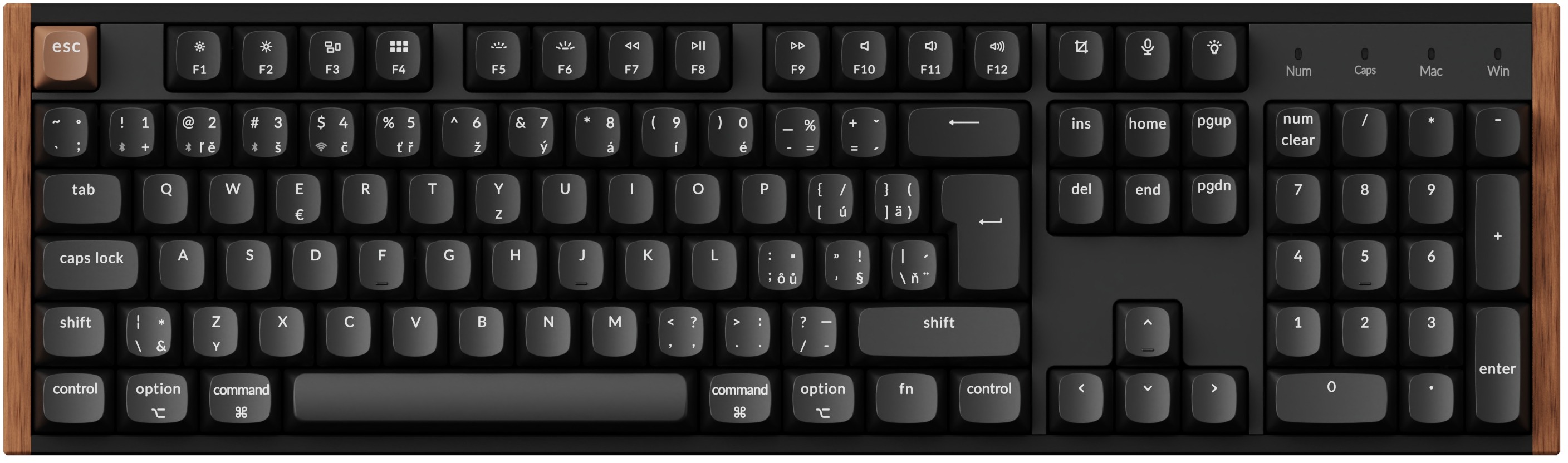 Keychron K10 HE Wireless Gateron Double-Rail Magnetic Nebula Switch – Black (Special Edition), CZ/SK