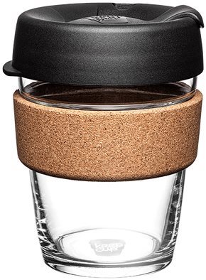 KeepCup Hrnček Brew Cork Black 340 ml M