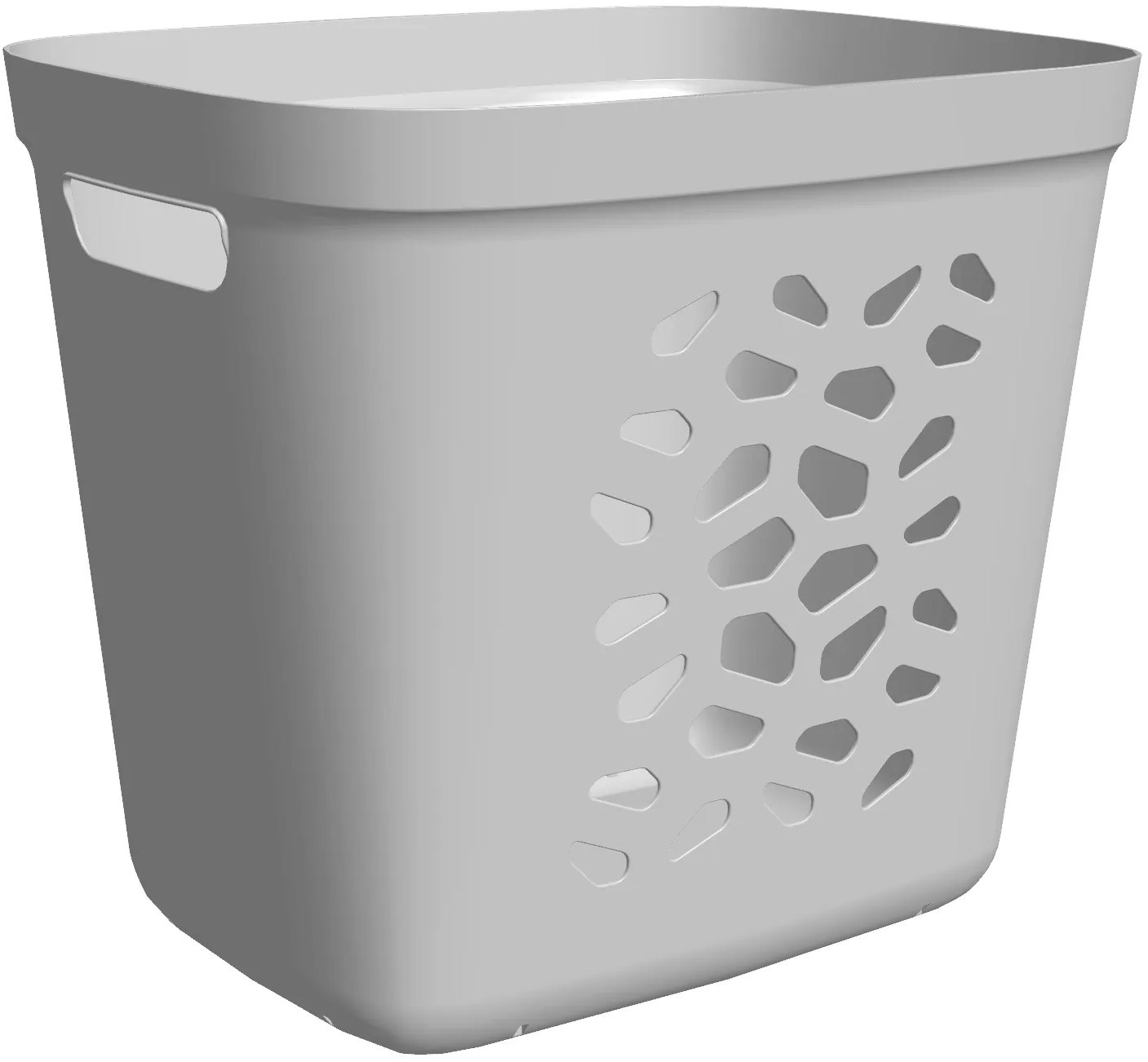 Keeeper Koš na čisté prádlo 36,5 l, šedý