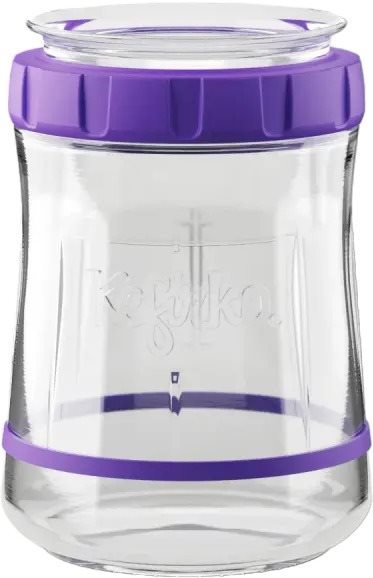 Kefirko Fermentor kváskového cesta, objem 900 ml, fialový