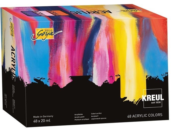 KREUL SOLO GOYA, 48 farieb, 20 ml v tube