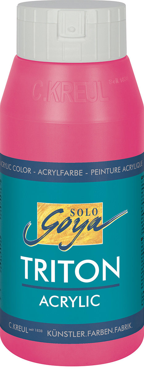 KREUL TRITON SOLO GOYA, Fluorescent Pink, 750 ml