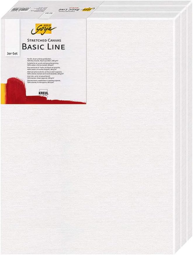 KREUL Basic Line 50 × 60 cm – súprava 3 ks