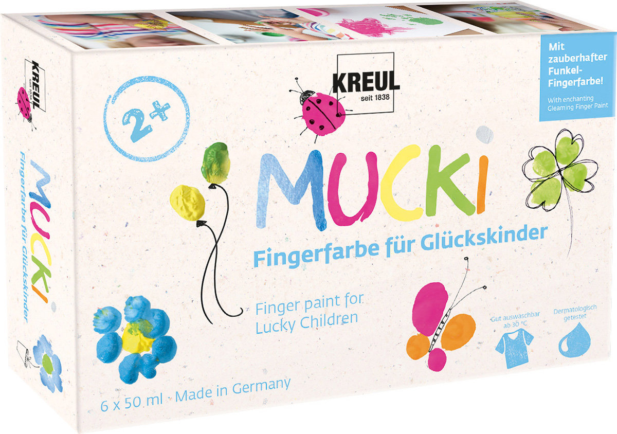 KREUL MUCKI FORTUNE, 6 farieb, 6× 50 ml