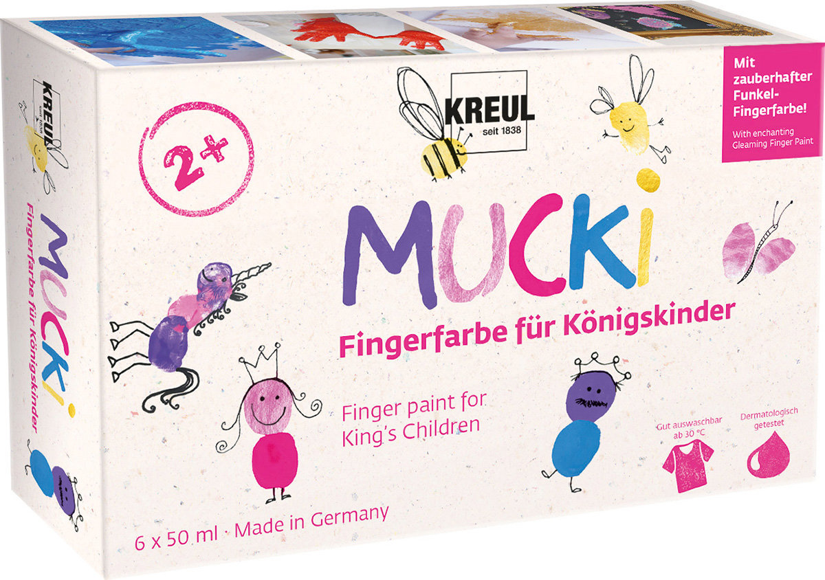 KREUL MUCKI ROYAL, 6 farieb, 6× 50 ml