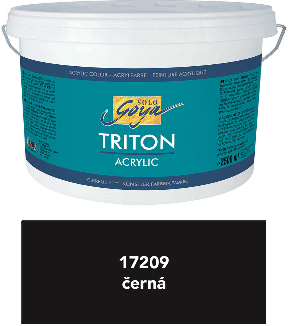 KREUL TRITON SOLO GOYA 2500 ml, čierna