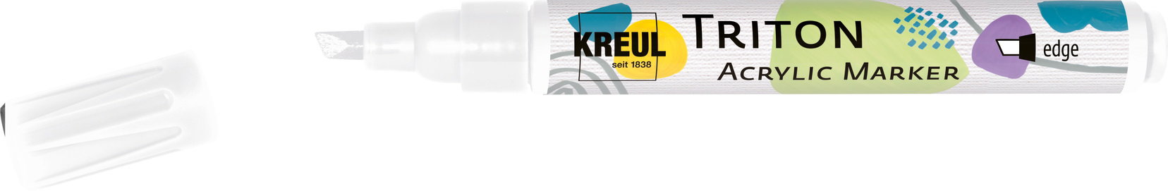 KREUL TRITON edge, 1 – 4 mm, biely