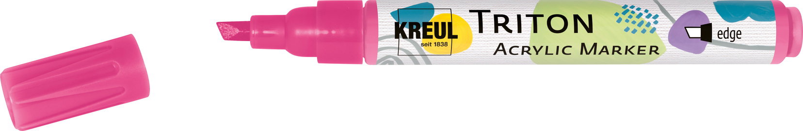 KREUL TRITON edge, 1 – 4 mm, fialovo červený