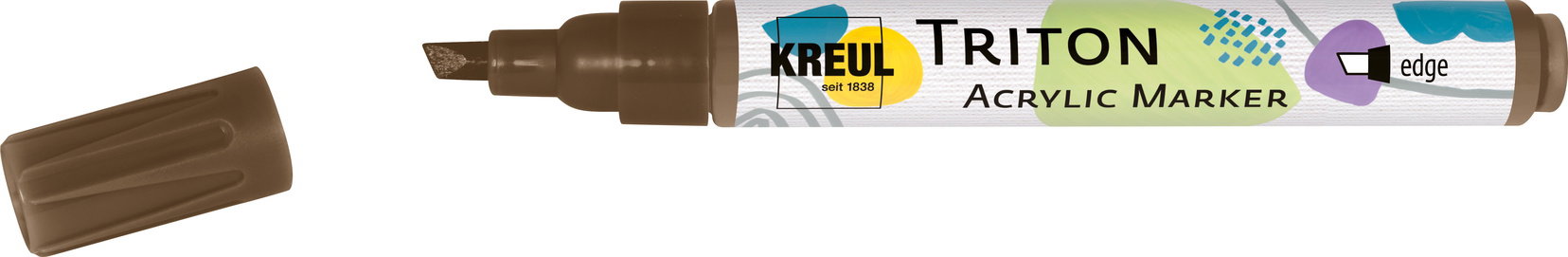KREUL TRITON edge, 1 – 4 mm, hnedý