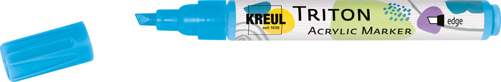 KREUL TRITON edge, 1 – 4 mm, svetlomodrý
