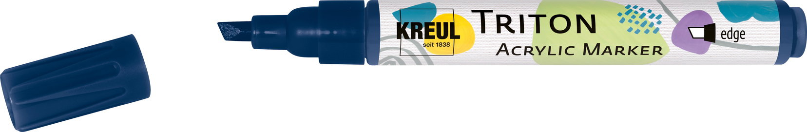 KREUL TRITON edge, 1 – 4 mm, tmavomodrý