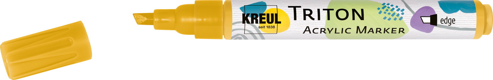 KREUL TRITON edge, 1 – 4 mm, zlatý