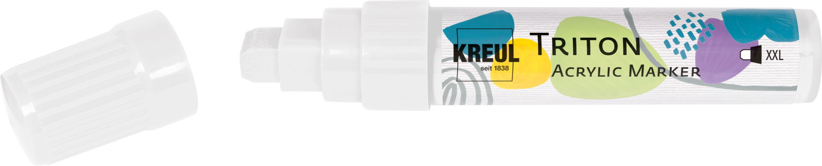 KREUL TRITON XXL, 4 – 15 mm, biely