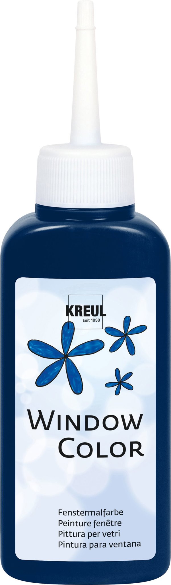 KREUL Window Color, Night Blue, 80 ml