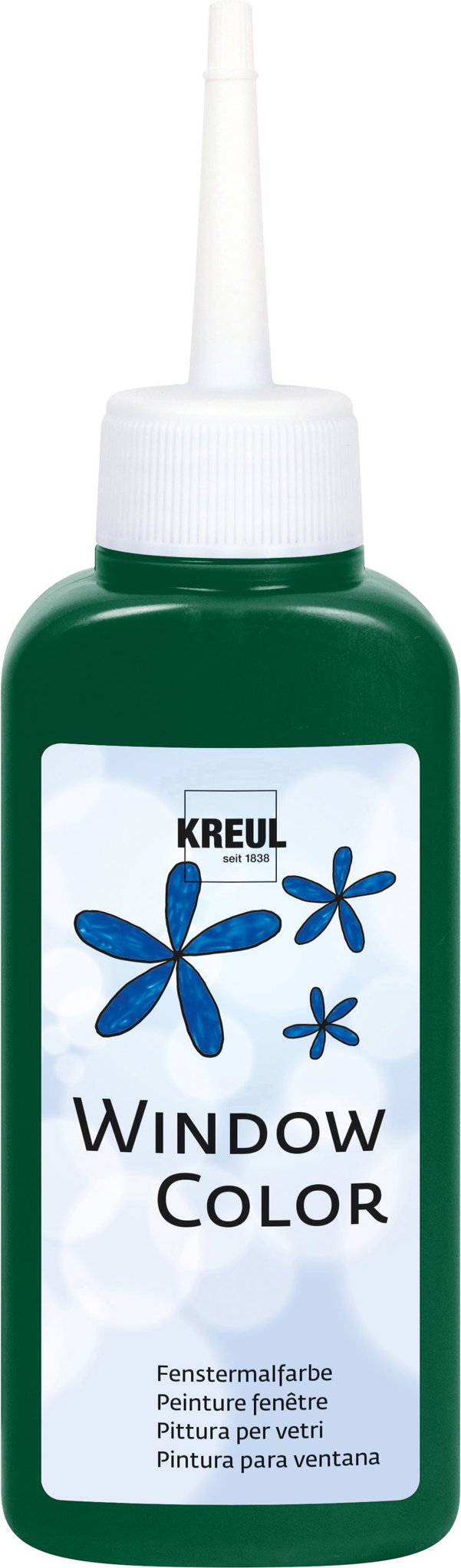KREUL Window Color, Moss Green, 80 ml