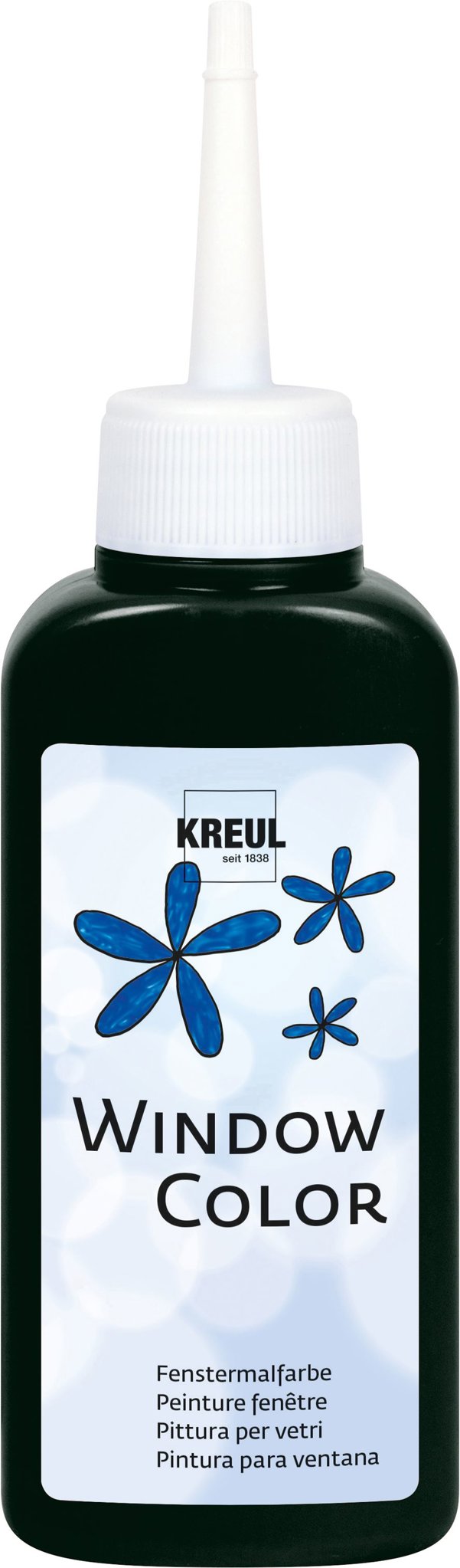 KREUL Window Color, Black, 80 ml
