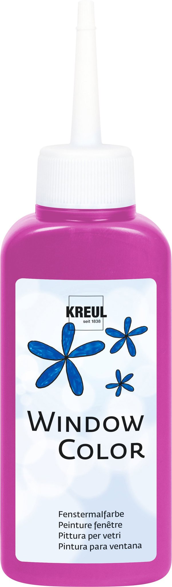 KREUL Window Color, Pink, 80 ml