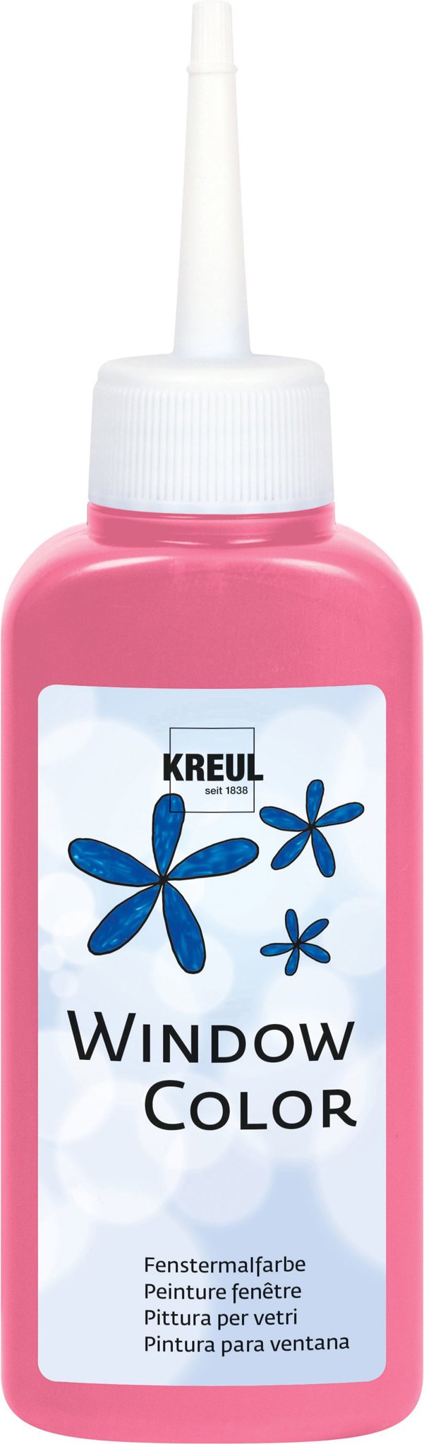 KREUL Window Color, Rose, 80 ml