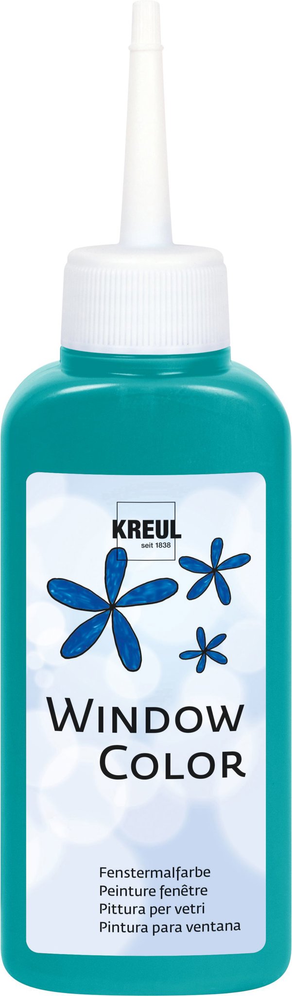 KREUL Window Color, Turquoise, 80 ml