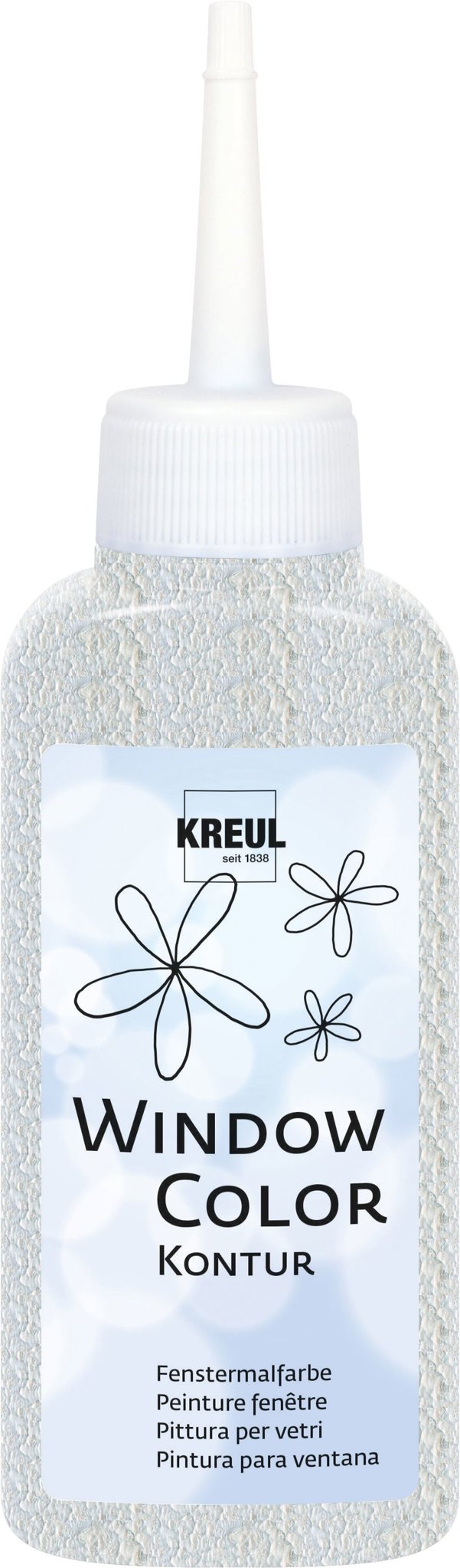 KREUL Window Color, kontúrovacia farba, Transparent, 80 ml