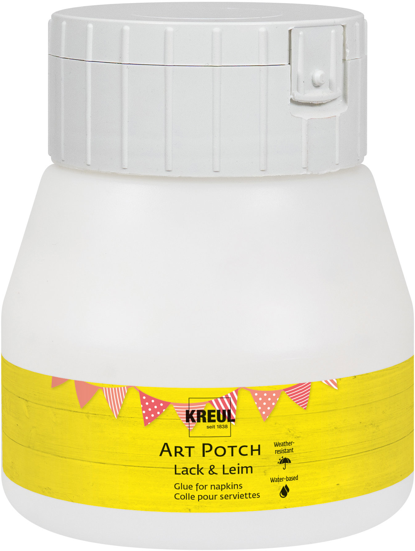 KREUL Art Potch Lak a lepidlo na decoupage, 250 ml