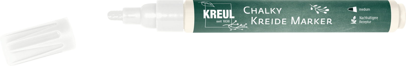 KREUL kriedový, médium, biely