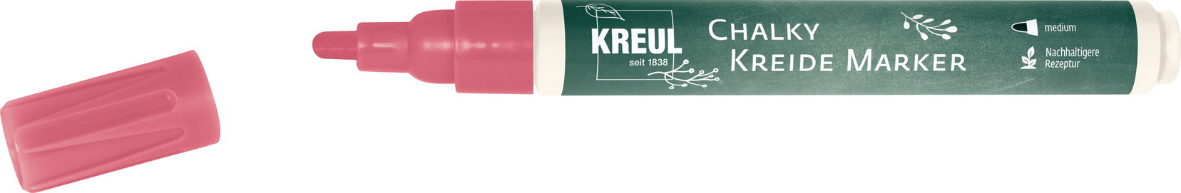 KREUL kriedový, médium, červený