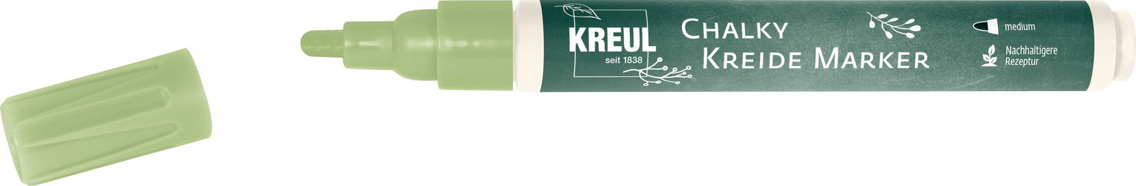 KREUL kriedový, médium, zelený