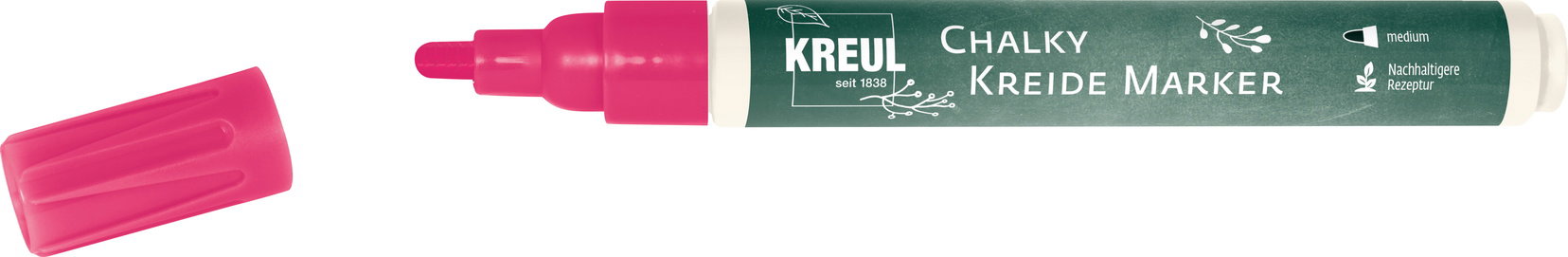 KREUL kriedový, médium, neónovo ružový