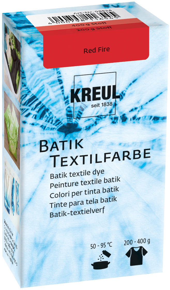 KREUL JAVANA na batikovanie, Red Fire, 70 g