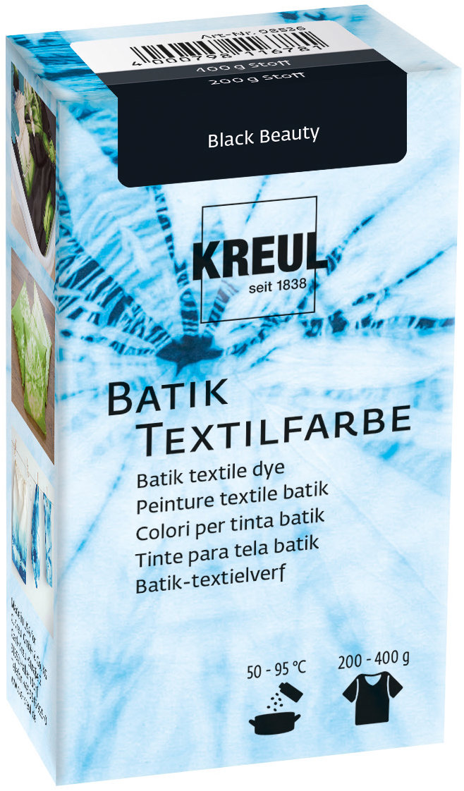 KREUL JAVANA na batikovanie, Black Beauty 70 g