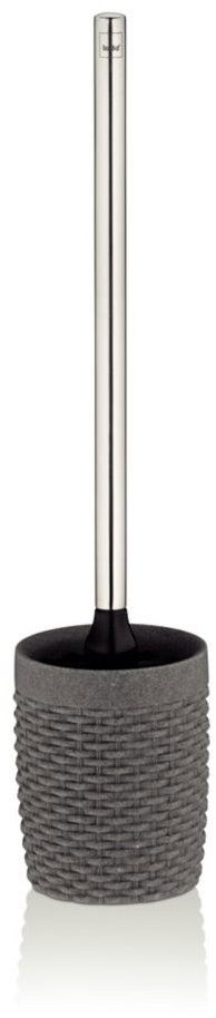 KELA WC sada ALEXIA poly sivá H 44 cm/R 10 cm