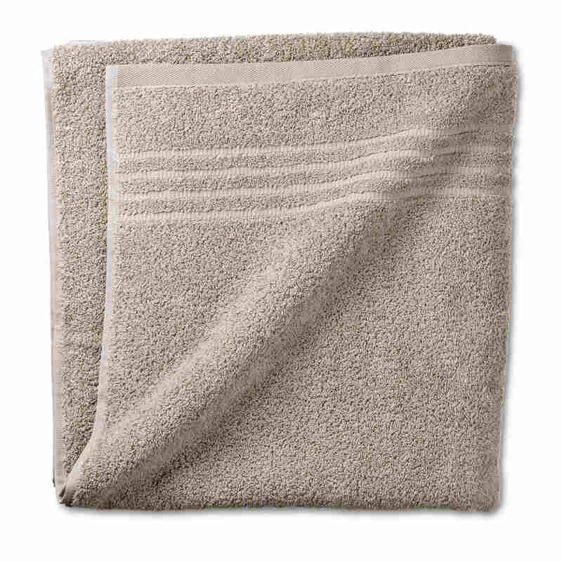 KELA Leonora Premium 100% bavlna stříbrnošedá 70 × 140 cm