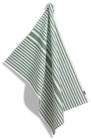 KELA Utierka Cora 100 % bavlna svetlo zelená, zelené prúžky 70 × 50 cm I