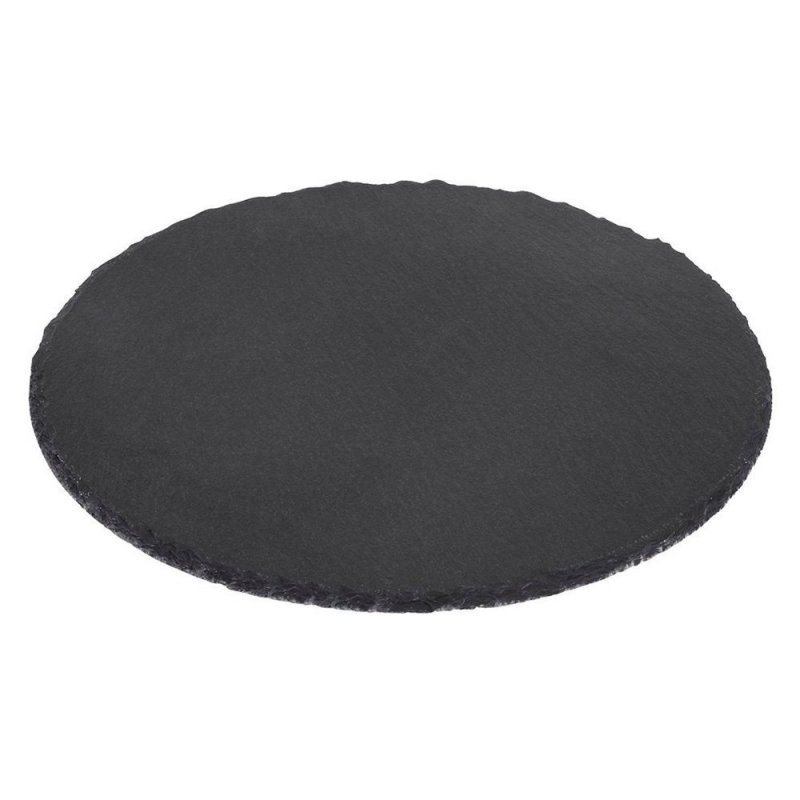 Kesper Bridlicová doska na servírovanie jedla, okrúhla 35 cm