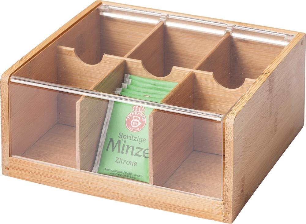 Kesper Úložný box na čaj s vekom