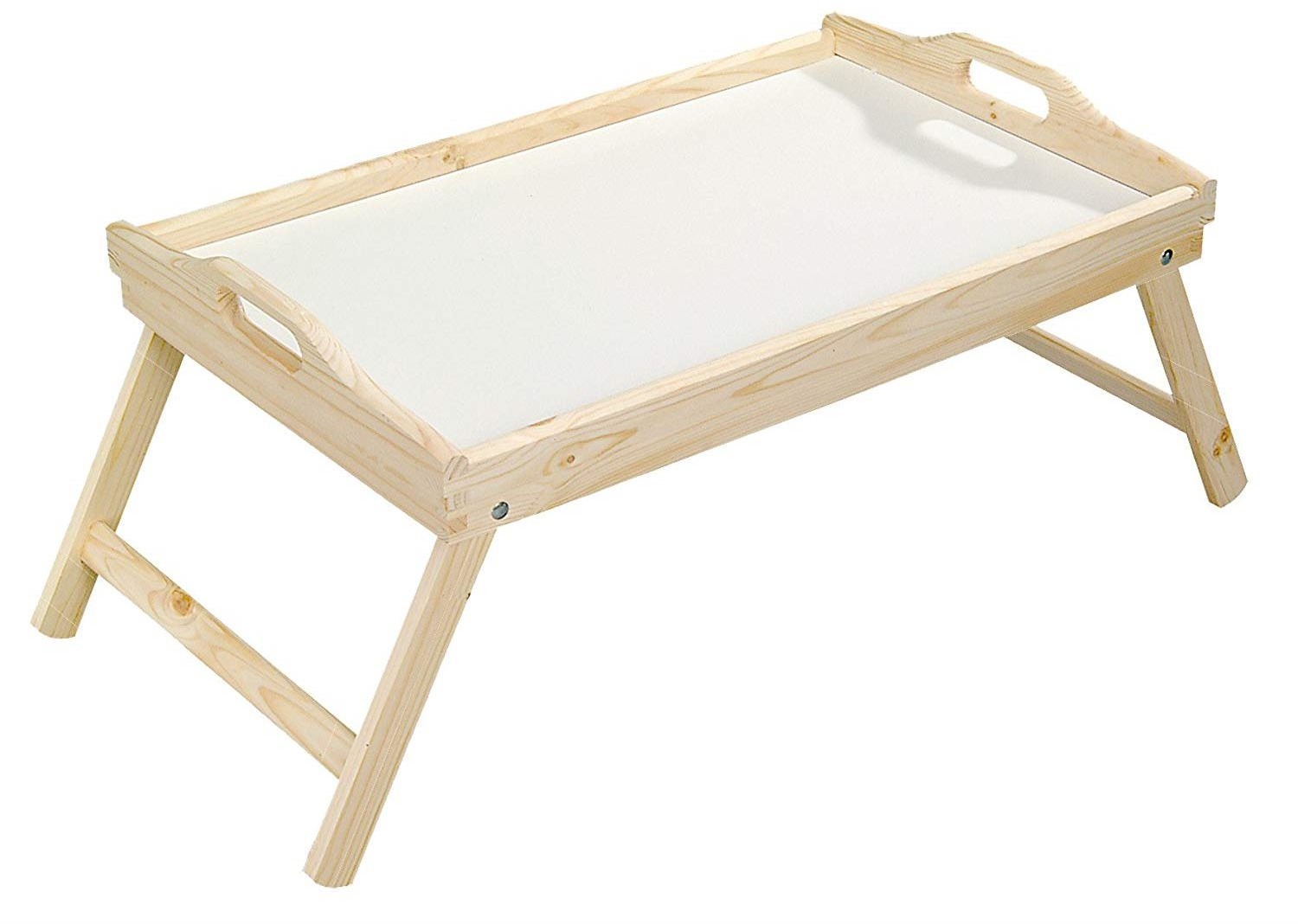 Kesper Servírovací podnos/stolík z borovice 50 × 30,5 cm